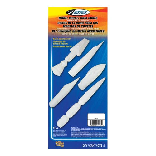 Estes Rockets Sci-fi Nose Cone Assortment (5 pk)