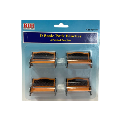 Rock Island Hobby  O Scale Park Benches