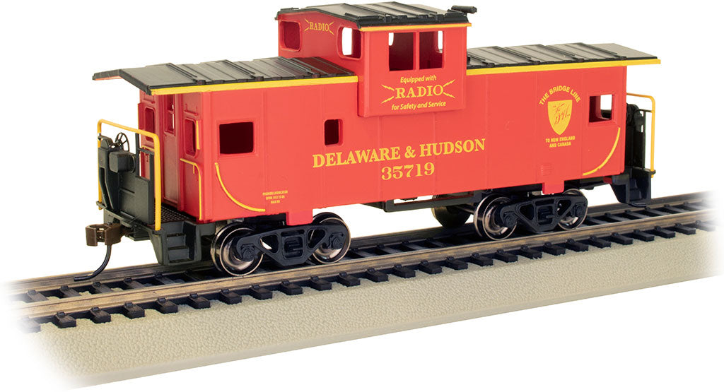 Bachmann 36' Wide-Vision Caboose - Delaware & Hudson #35719