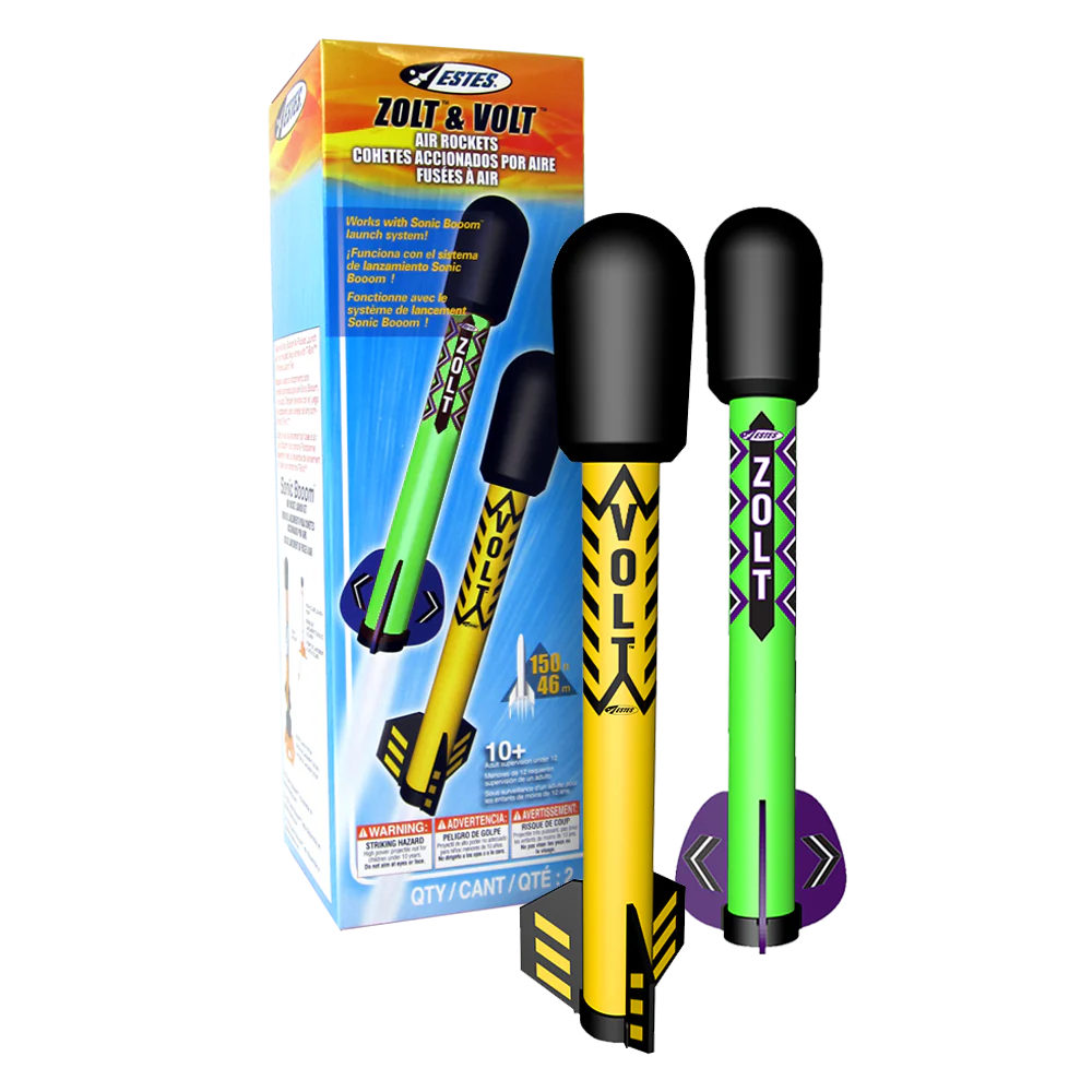 Estes Rockets Zolt™ & Volt™ Air Rockets