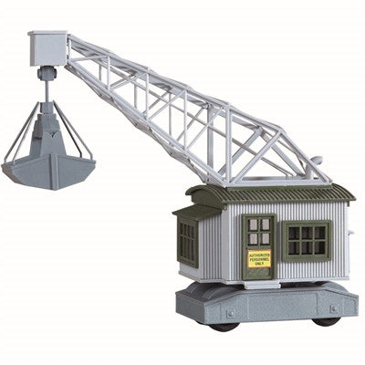 Model Power HO Walker & Son Sand & Gravel Rail Crane Kit