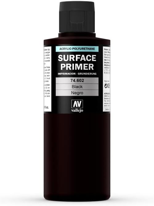 Vallejo Surface Primer Black (200ml)