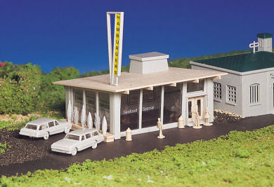 Bachmann HO Drive-In Burger Stand