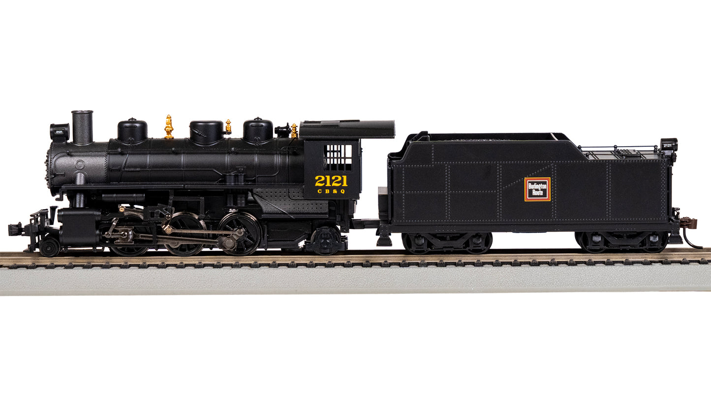 Bachmann 2-6-2 Prairie - Burlington #2121 (with smoke)