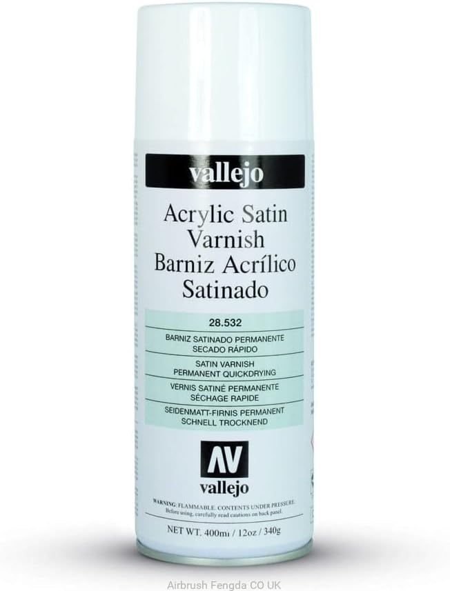 Vallejo Satin Spray Varnish (400ml)