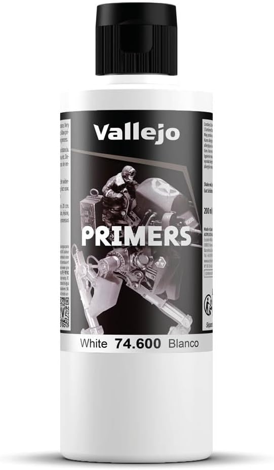 Vallejo Surface Primer, 200ml, White