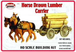 Model Power HO Horse Drawn Lumber