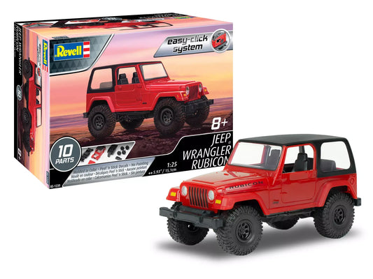 Revell 1/25 Scale Jeep Wrangler Rubicon