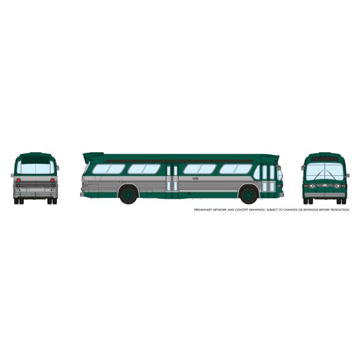 Rapido Home  N 1/160 New Look Bus - New York (Green)