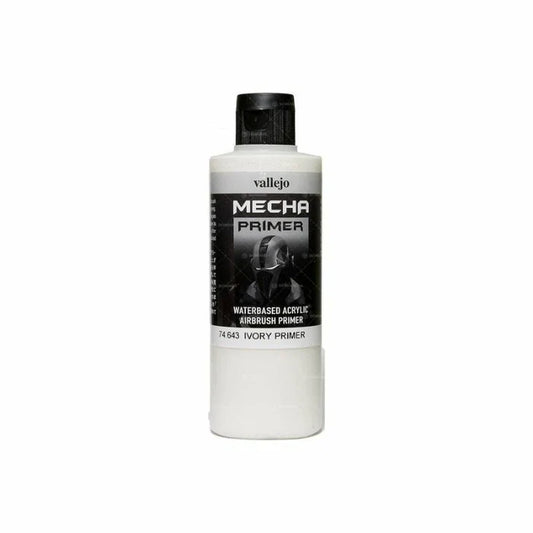 Vallejo Ivory 200ml Acrylic Primer 6.76 Fl Oz (Pack of 1)