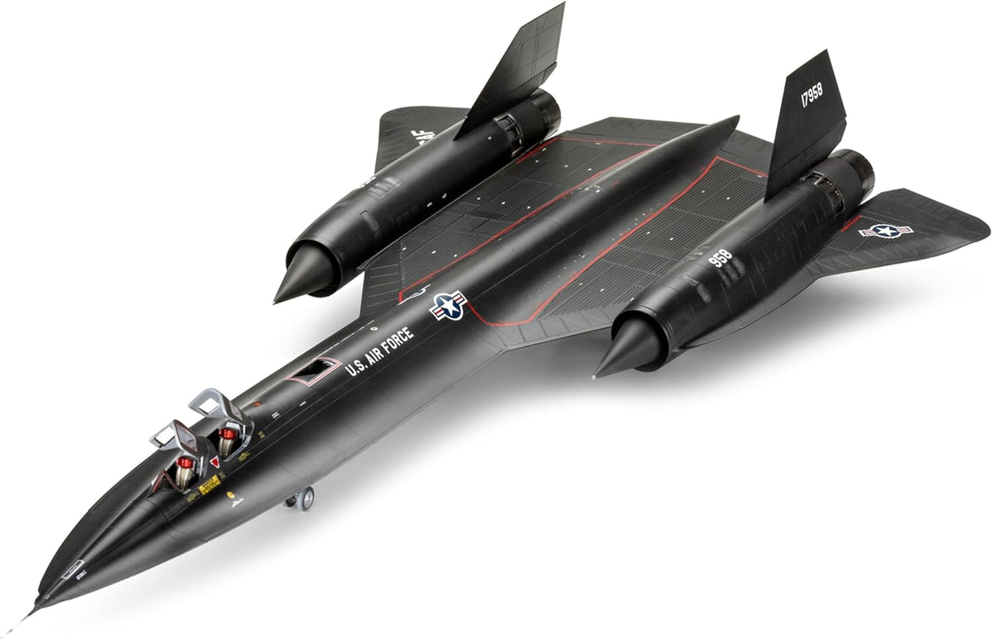 Revell SR-71A Blackbird Stealth Aircraft The World's Fastest Stealth Jet 1/48 Scale Model Kit