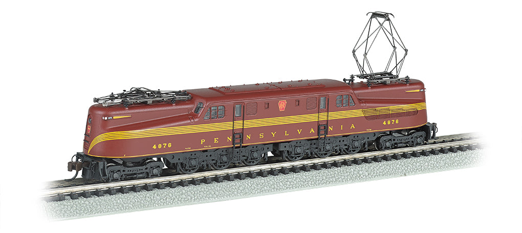 Bachmann GG-1 - PRR #4876 – Tuscan Red 5 Stripe