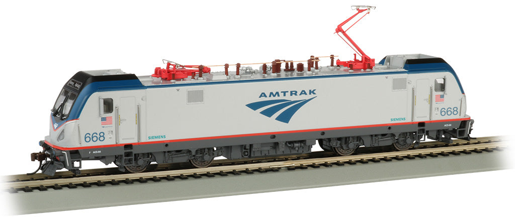 Bachmann HO Siemans ACS-64 Amtrack #668