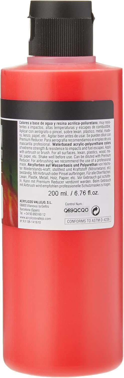 Vallejo Game Paint - Candy Red, 200 ml