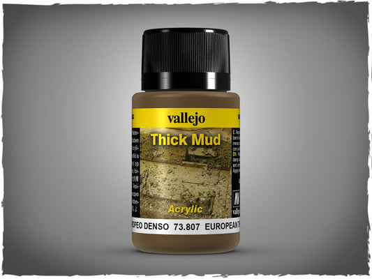 Vallejo European Thick Mud Model Paint Kit