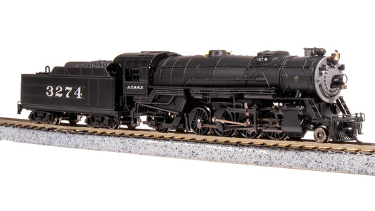 Broadway Limited Imports USRA Heavy Mikado, ATSF 3284, Paragon4 Sound/DC/DCC, N (NP)