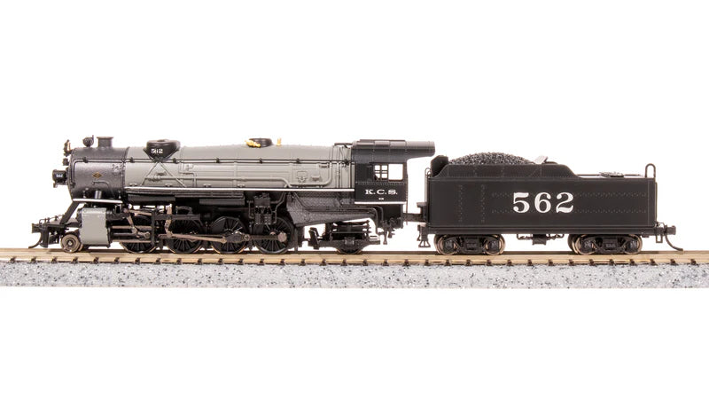 Broadway Limited USRA Heavy Mikado, KCS 562, Light Gray, Paragon4 Sound/DC/DCC, N (NP)