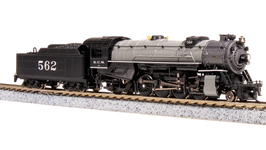 Broadway Limited USRA Heavy Mikado, KCS 562, Light Gray, Paragon4 Sound/DC/DCC, N (NP)