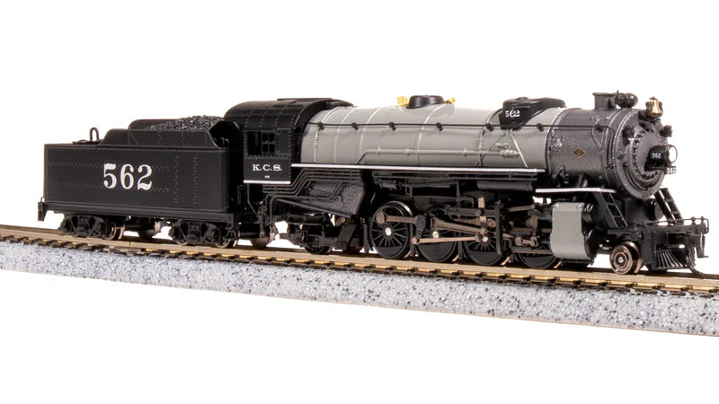 Broadway Limited USRA Heavy Mikado, KCS 565, Light Gray, Paragon4 Sound/DC/DCC, N (NP)