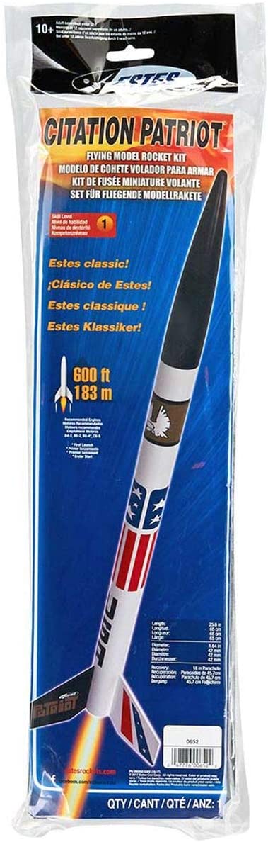 Estes Rockets Citation Patriot Standard Kit