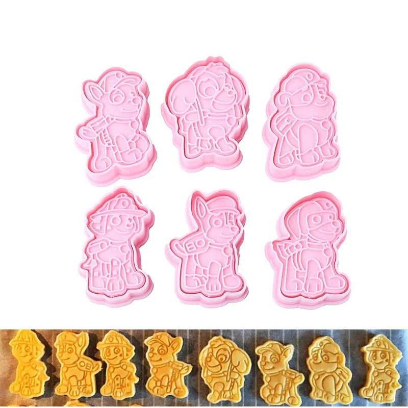 Cake / Cookie Cutter - Paw Patrol 6 Pieces