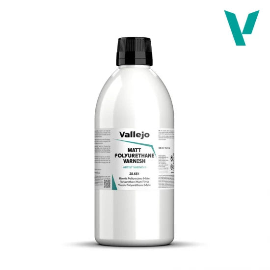 Vallejo 28651 Polyurethane Permanent Varnish Matt (500ml)