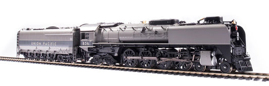 Broadway Limited Imports Union Pacific 4-8-4, Class FEF-3, #836, TTG w/ Aluminum, Paragon4 Sound/DC/DCC, Smoke, HO