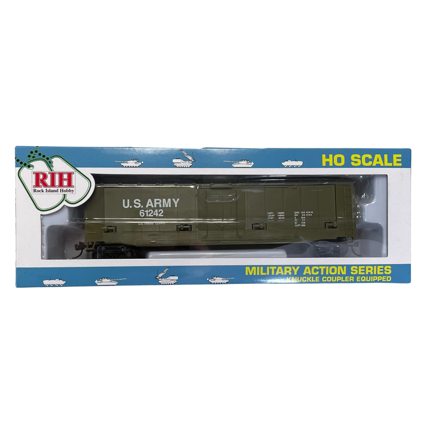 Rock Island Hobby HO US Army Exploding Car