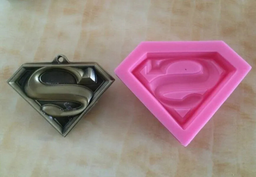 3 Piece Superhero Silicone Mold