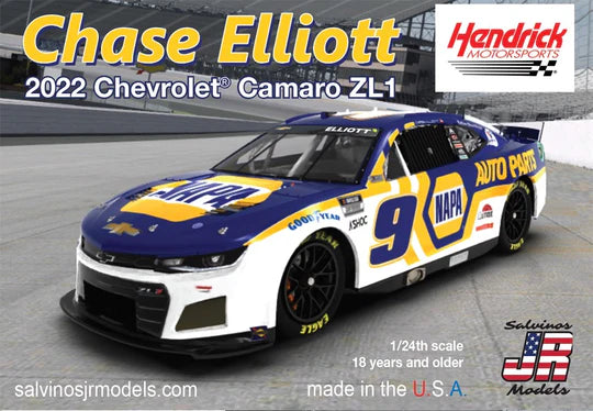 Salvinos JR Models Hendrick Motorsports Chase Elliott 2022 NEXT GEN Primary Chevrolet Camaro