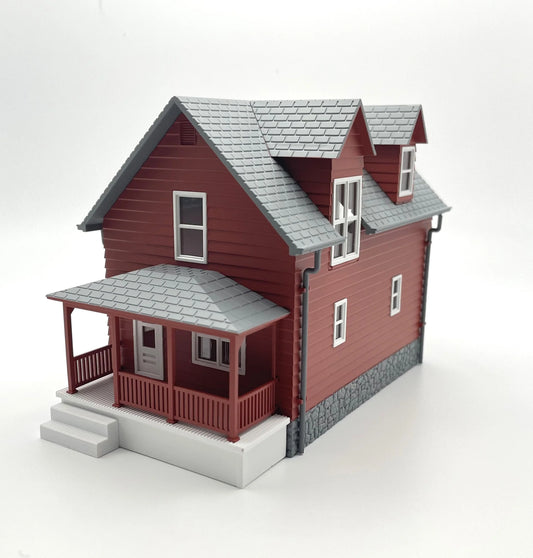 Rock Island Hobby N Scale Farmhouse Red