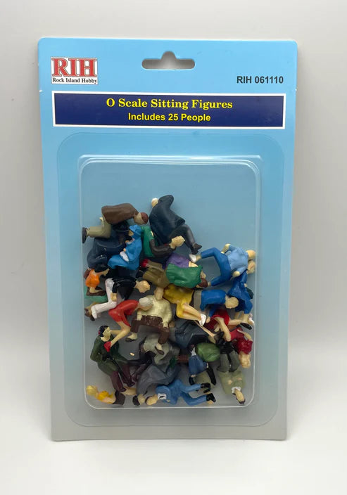 Rock Island Hobby O Scale Sitting Figures