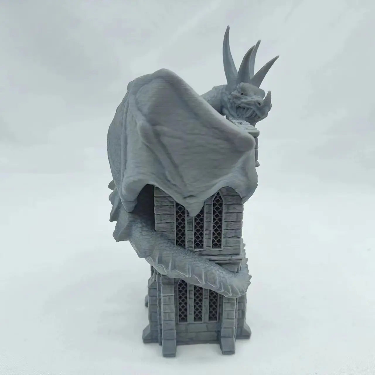 Unpainted Dragon Dice Tower