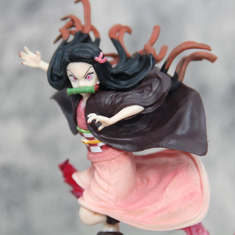 Demon Slayer Blood Ghost Technique Kamado Nezuko Figurine Model PVC Collectible Statue