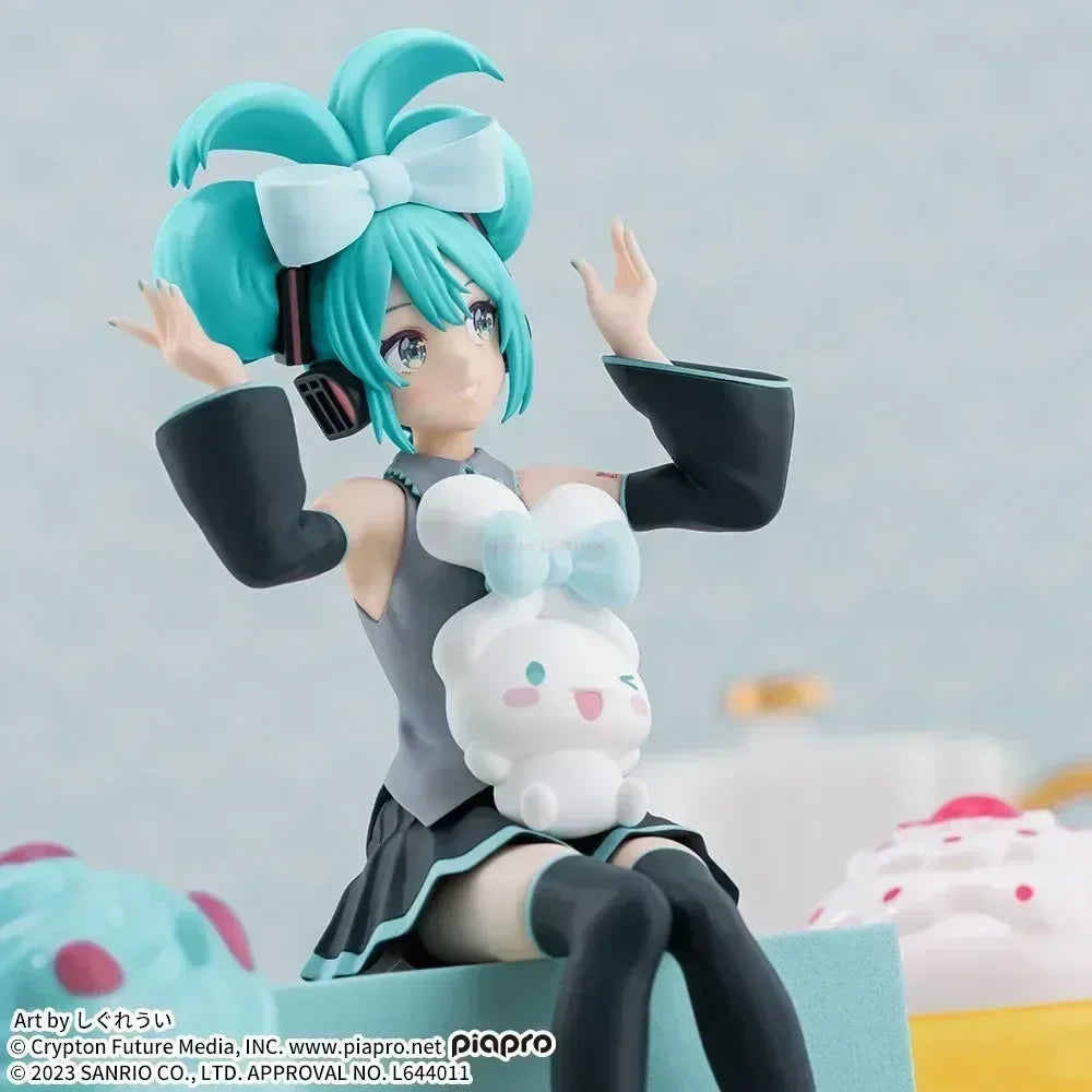 Original Sega Anime Hatsune Miku Cinnamoroll Figure Model Collectible