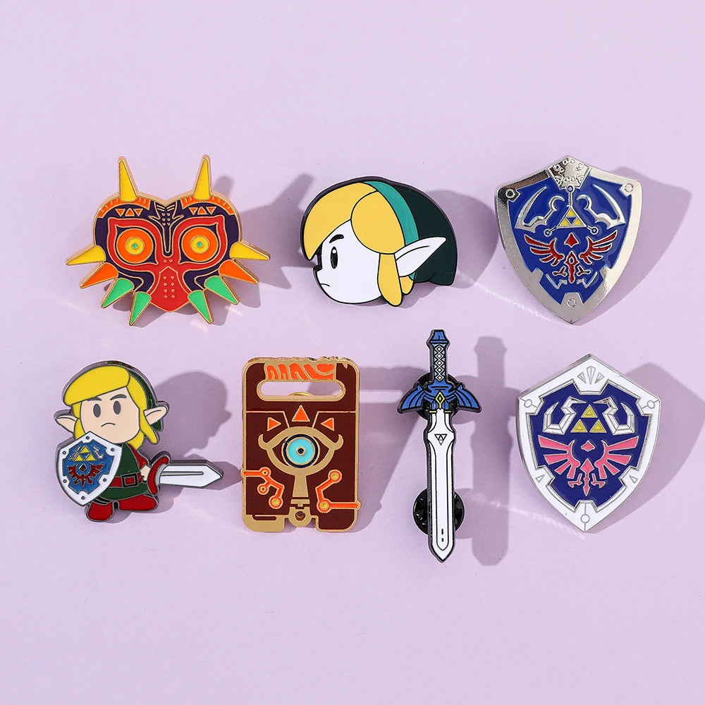 The Legend of Zelda Enamel Pins