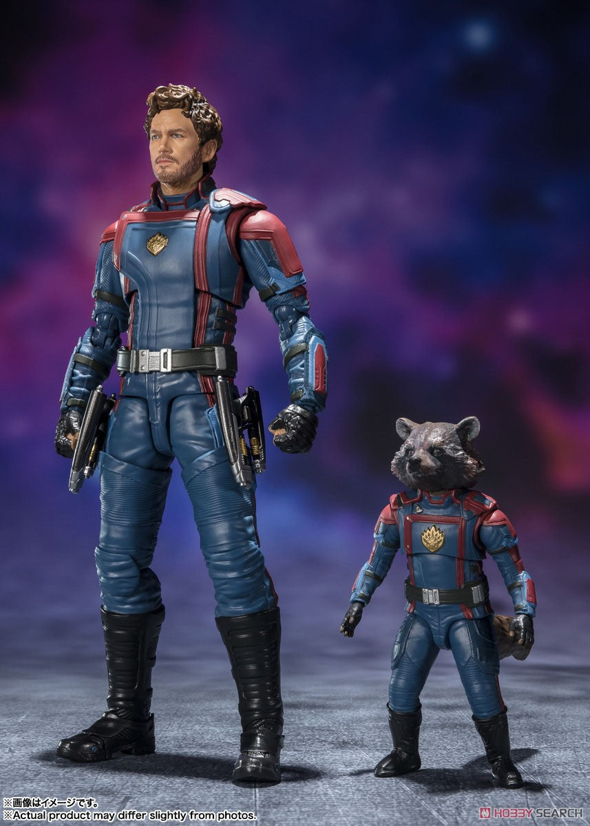 Bandai Marvel Star Lord Rocket Raccoon Guardians of The Galaxy 3