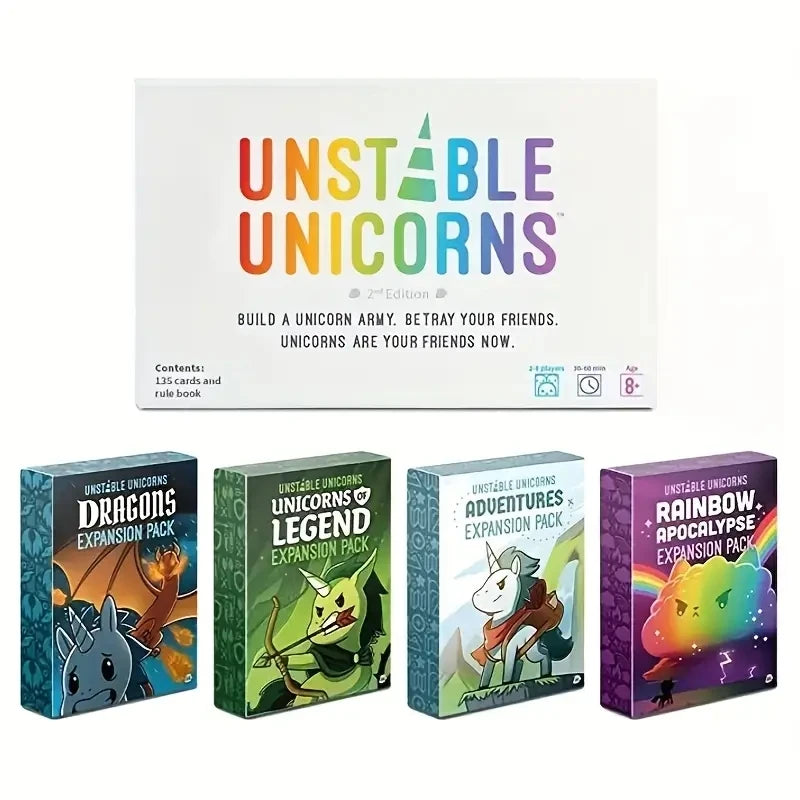 Unstable Unicorns Card Game