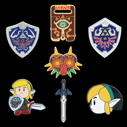 The Legend of Zelda Enamel Pins