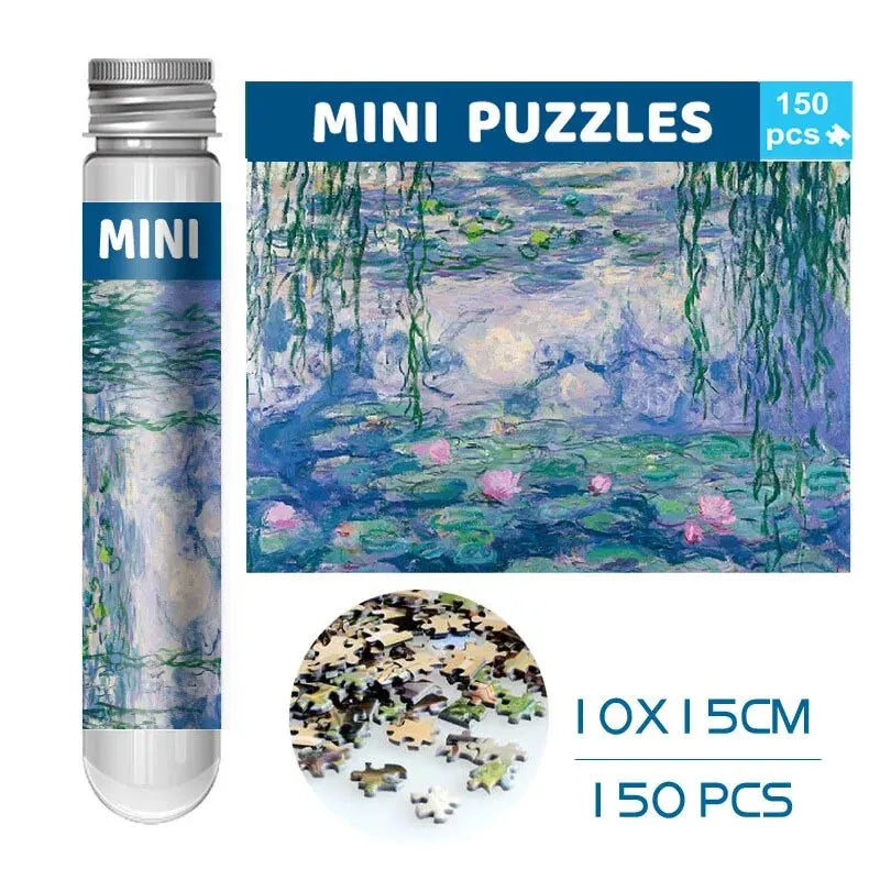 Mini 150 Piece Tube Jigsaw Puzzle