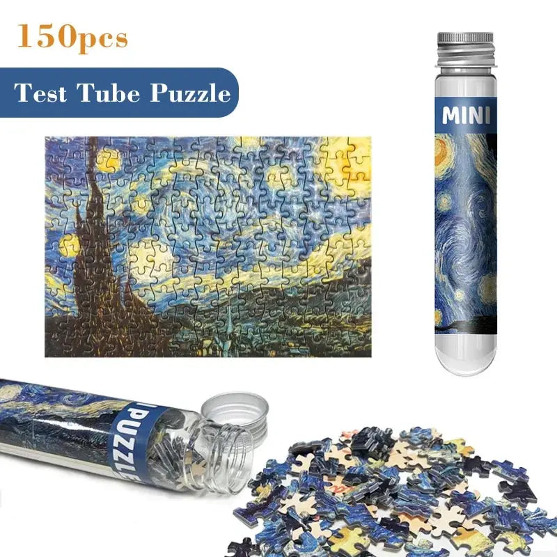 Mini 150 Piece Tube Jigsaw Puzzle