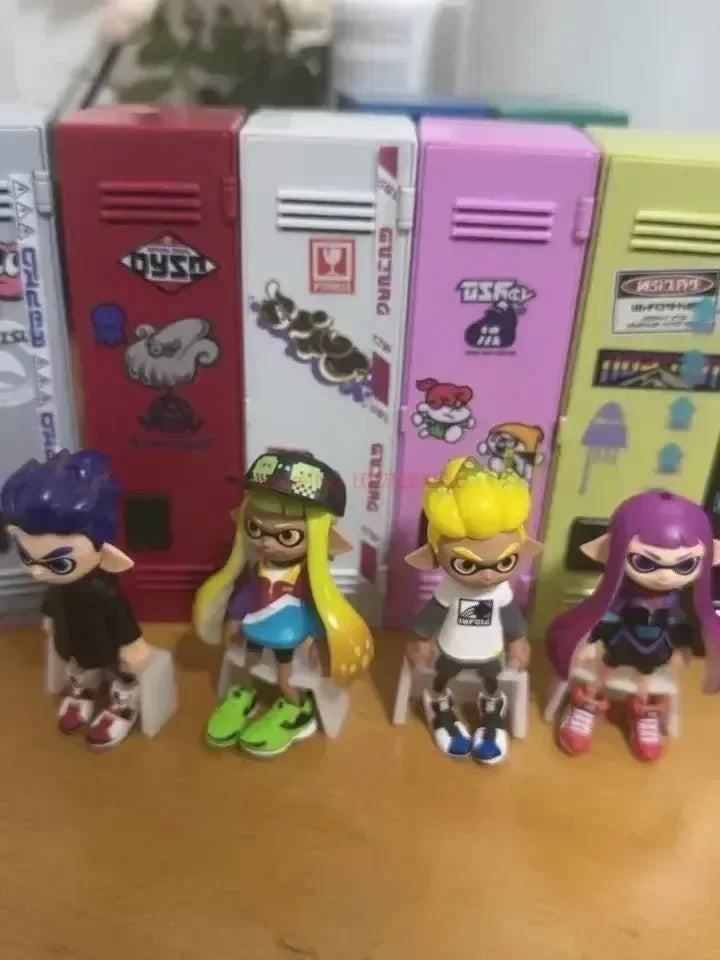 Bandai Jet Fighters Splatoon Action Figures Series 2 Box Egg Collection