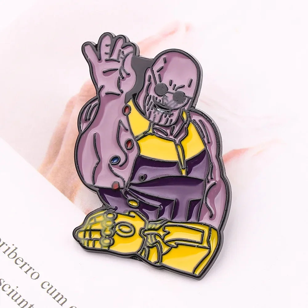 Marvel Enamel Pin Lapel Badge for Backpack