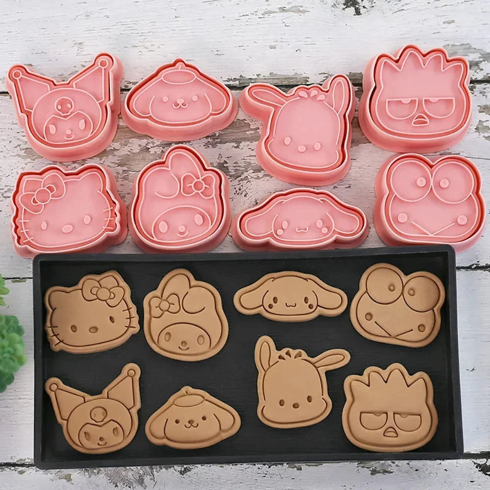 Sanrio Cookie / Cake Cutter - 8 Pieces