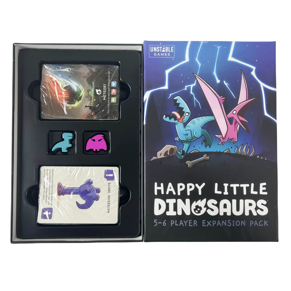 Happy Little Dinosaurs Card Game and EXPANSION Pack Options