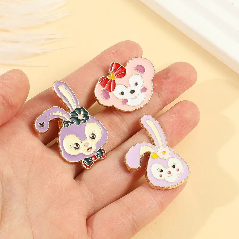 Sanrio Brooch Cartoon Anime Hello Kitty Enamel Pins