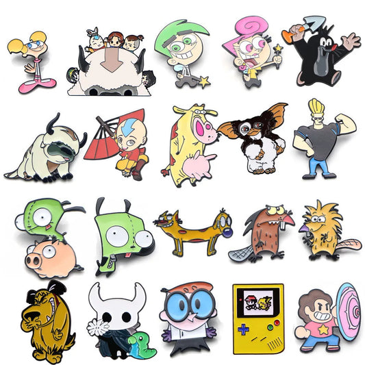 Cartoon Enamel Pin Backpack Fashion Jewelry Accessories Metal Lapel Pins