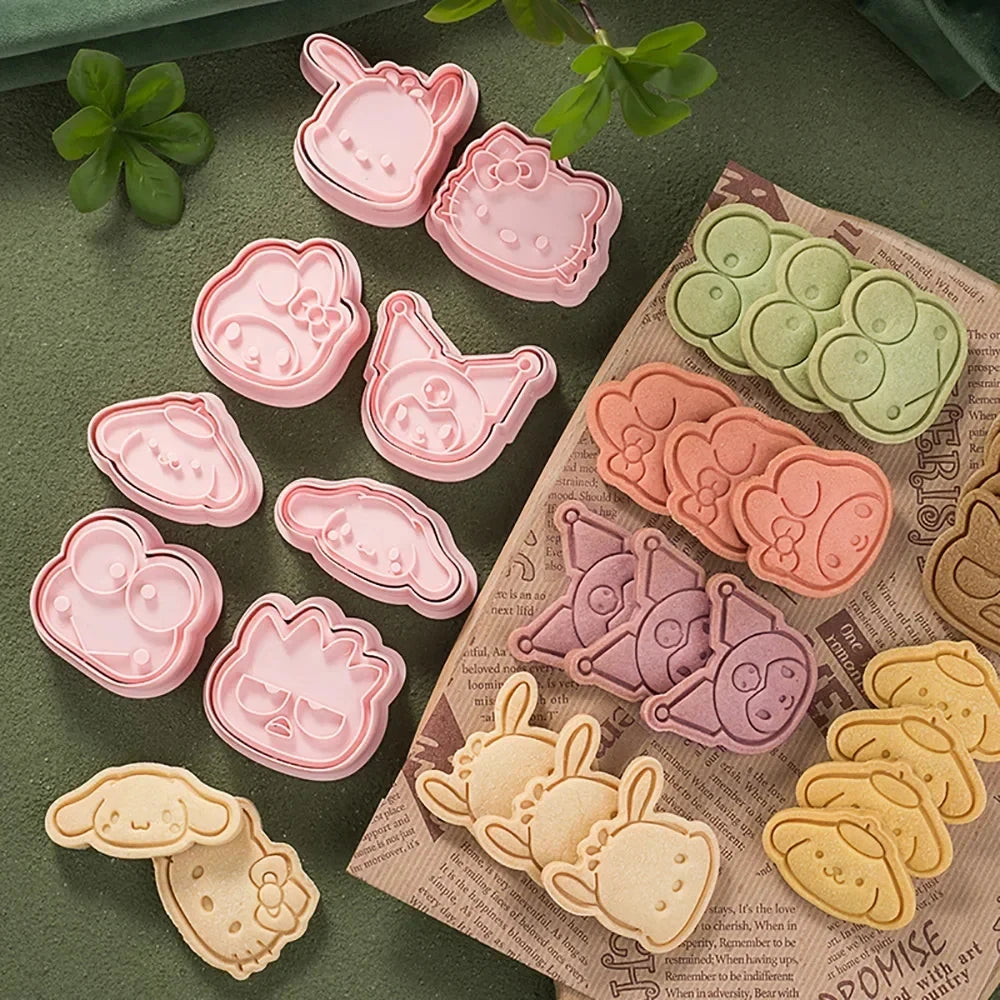 Sanrio Cookie / Cake Cutter - 8 Pieces