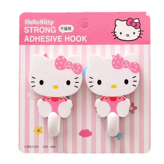 Sanrio Hello Kitty Strong Self Adhesive Hooks