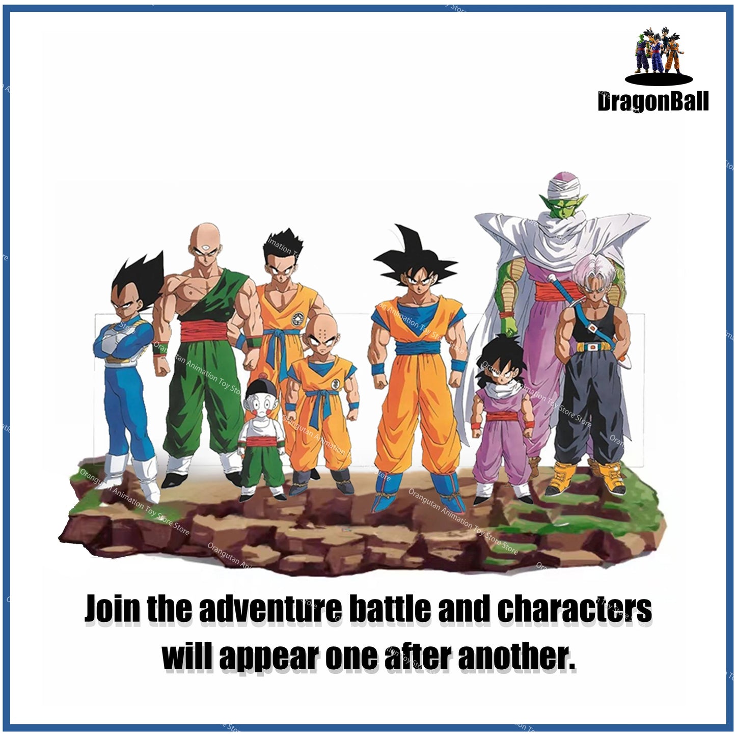 Dragon Ball Z Fighter Anime Statue